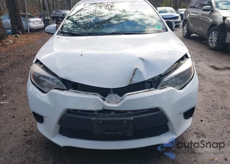 2014 Toyota Corolla Le из США, поврежденный, VIN 5YFBURHE5EP145176